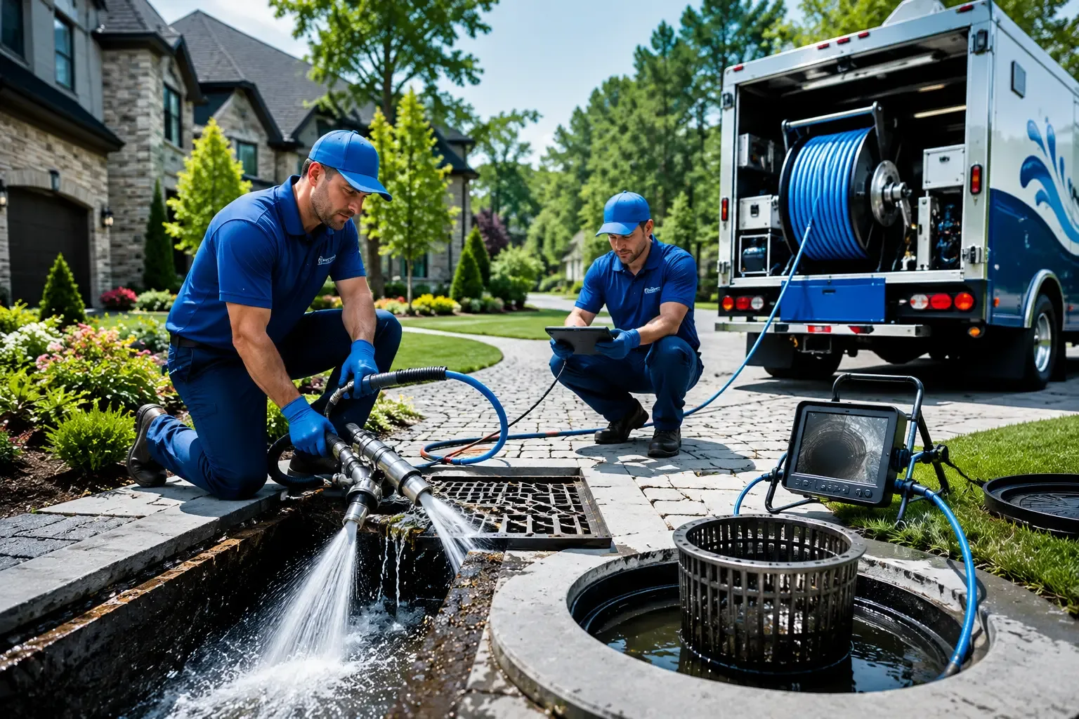 Local outdoor drain cleaning professionals in Armstrong, TX