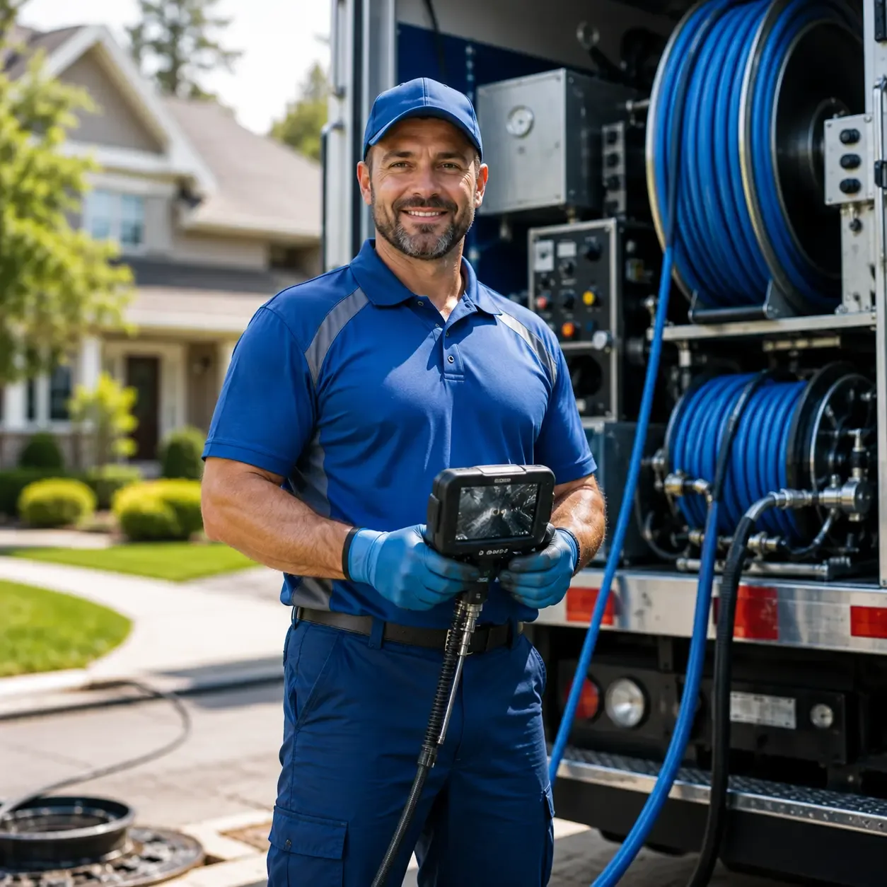 Local outdoor drain cleaning specialists in Armstrong, TX